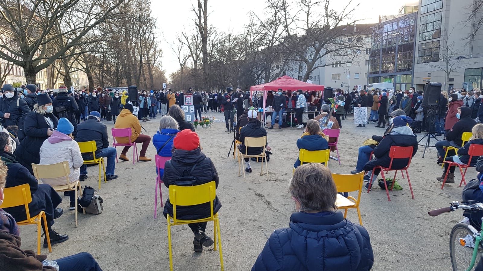 Hanau Katliamı Kurbanları Berlin’de Anıldı