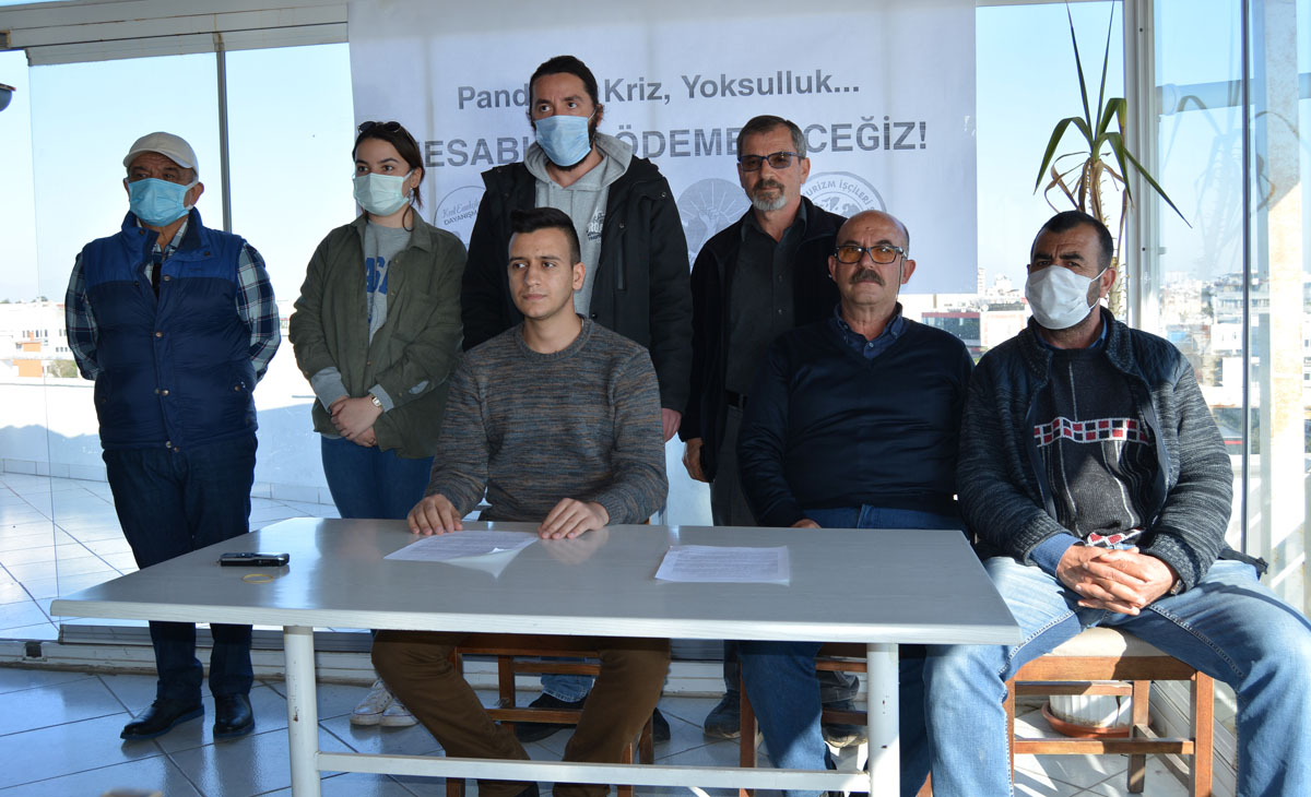 Turizm ve eğlence işyeri çalışanları işyerlerinin açılmasını istiyor