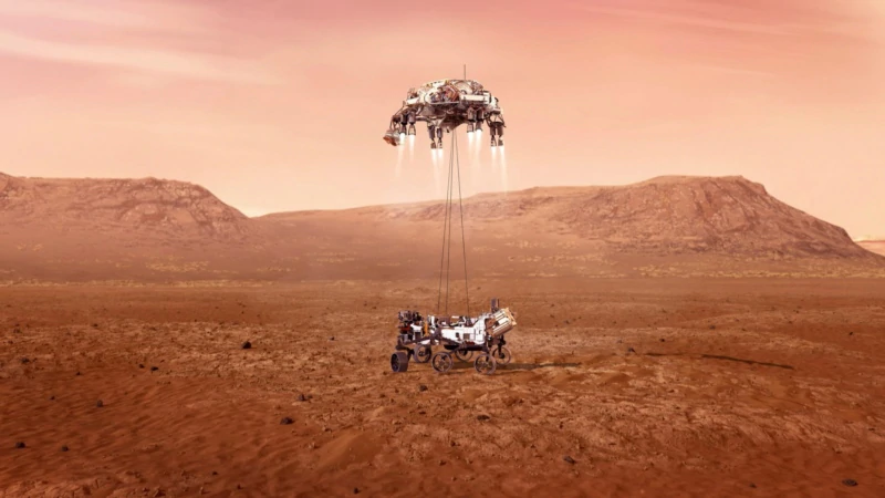NASA'nın Aracı Perseverance Mars’a İndi