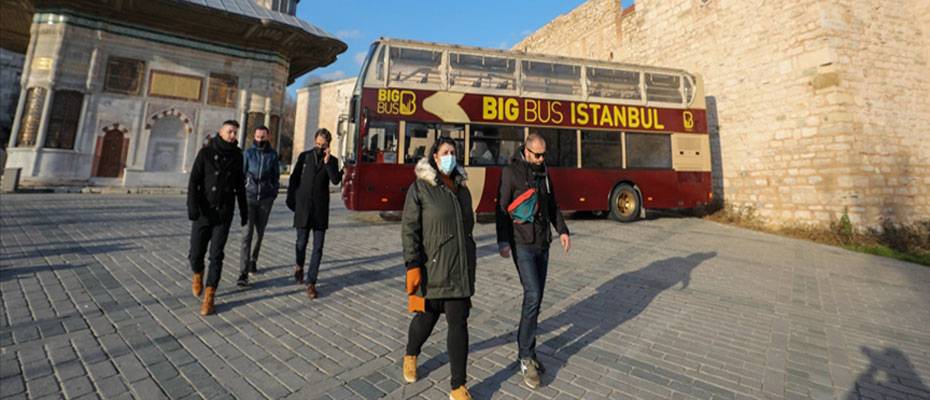 Salgında İstanbul'u ziyaret eden Bosnalı gazeteciler 'güvenli turizm' olanaklarına hayran kaldı