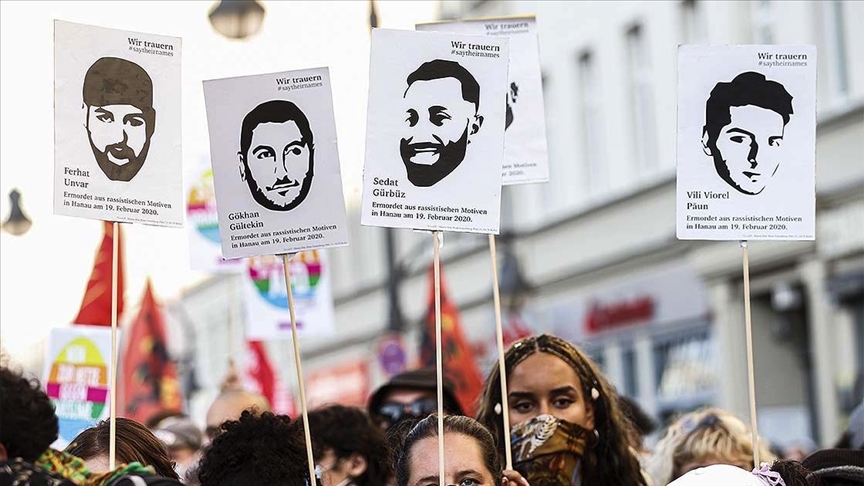Hanau saldırısının üzerinden bir yıl geçti