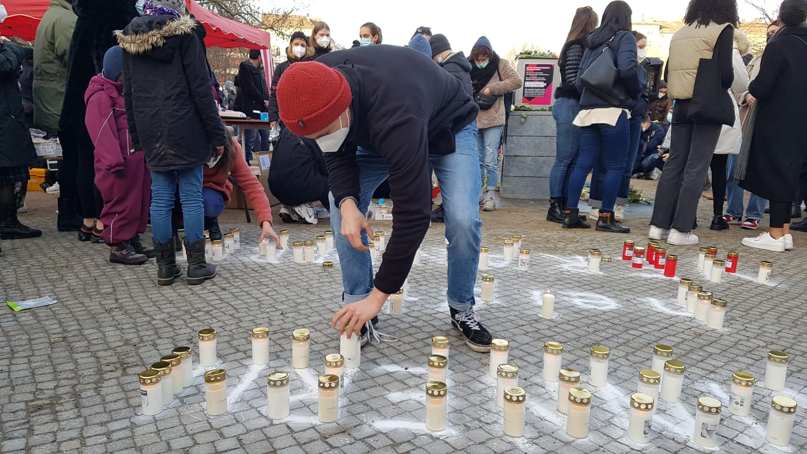Hanau Katliamı Kurbanları Berlin’de Anıldı