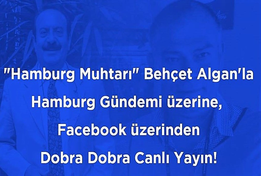 “Hamburg Muhtarı” Programına Gazeteci Güven Boğa konuk oluyor