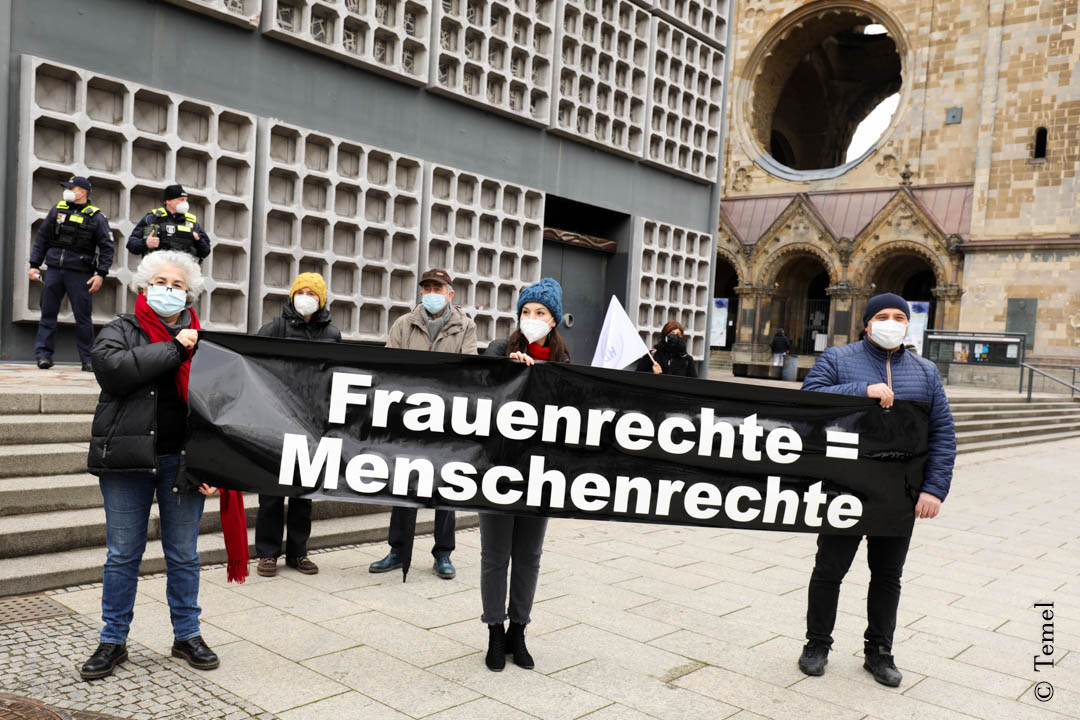 Berlin’de İstanbul Sözleşmesi protestosu