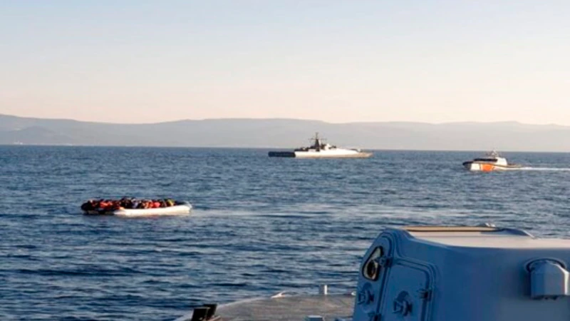 Midilli Açıklarında Türk ve Yunan Gemileri Arasında Sürtüşme