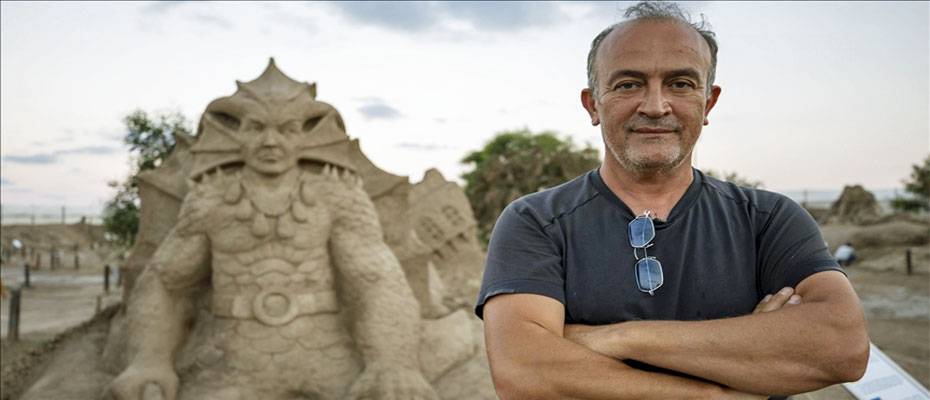 Uluslararası Antalya Kum Heykel Festivali'nin hazırlıkları tamamlandı