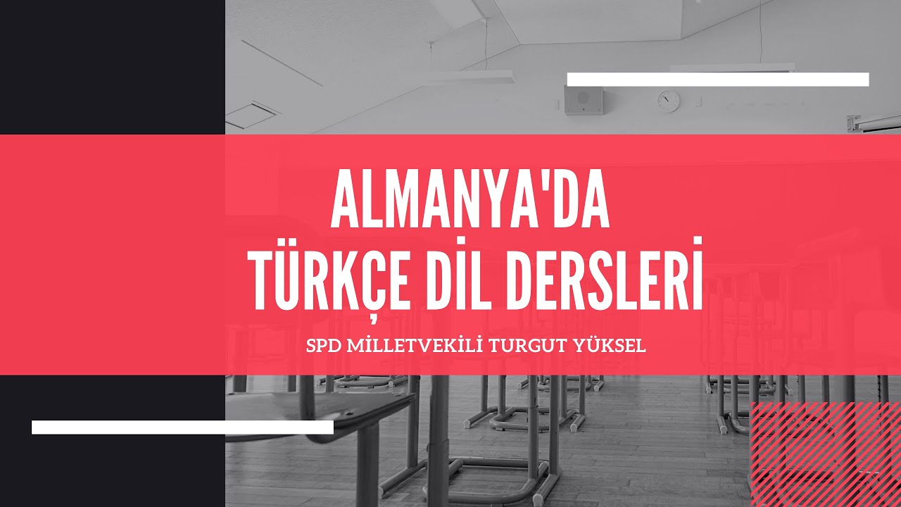 Almanya'da Türkçe dersi çağrısı