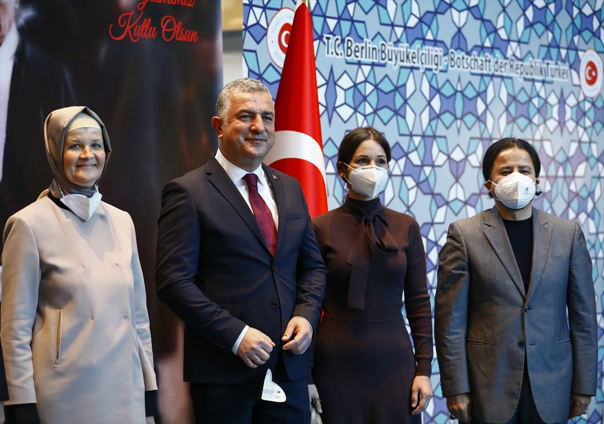Berlin`de 29 Ekim Cumhuriyet Bayramı kutlandı
