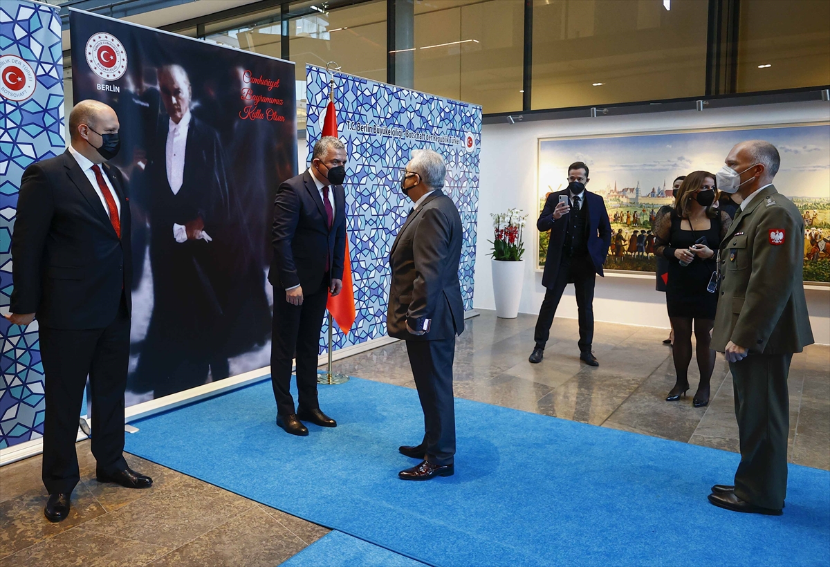 Berlin`de 29 Ekim Cumhuriyet Bayramı kutlandı