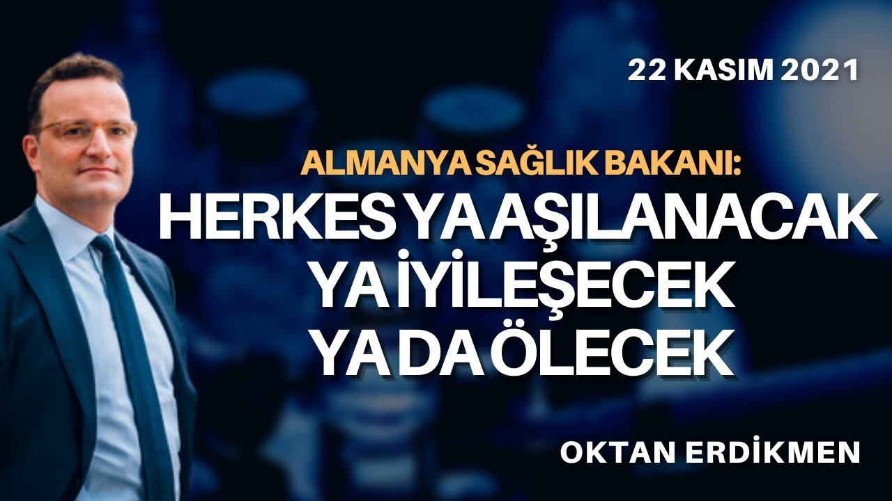 Alman Sağlık Bakanı'ndan önemli açıklamalar