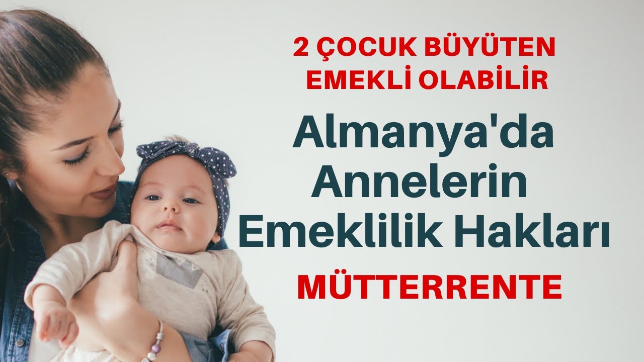 Almanya'da annelerin emeklilik hakları (Mütterrente)