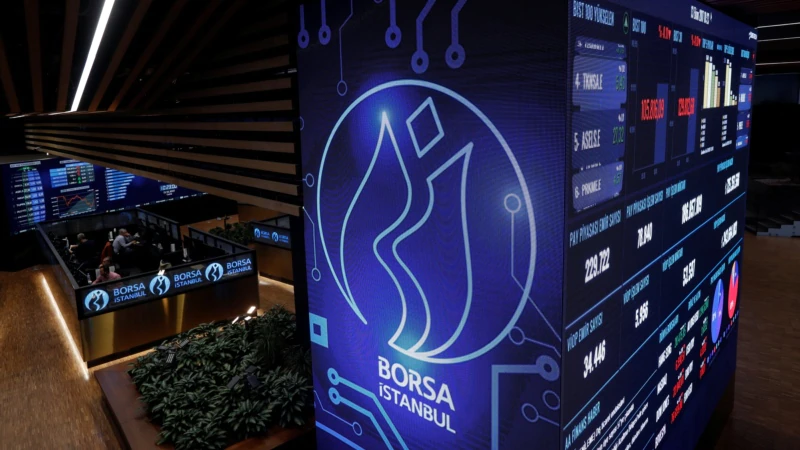 İstanbul Borsası Yüzde 8,52 Düştü