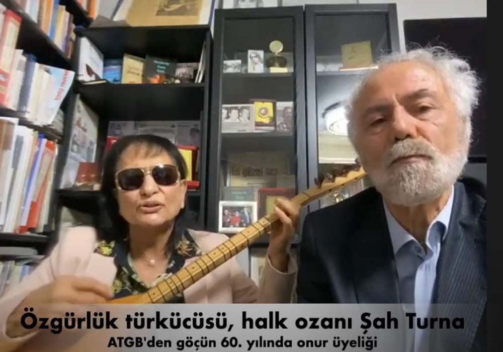 Halk ozanı Ozan Şah Turna’ya ATGB’den onur üyeliği