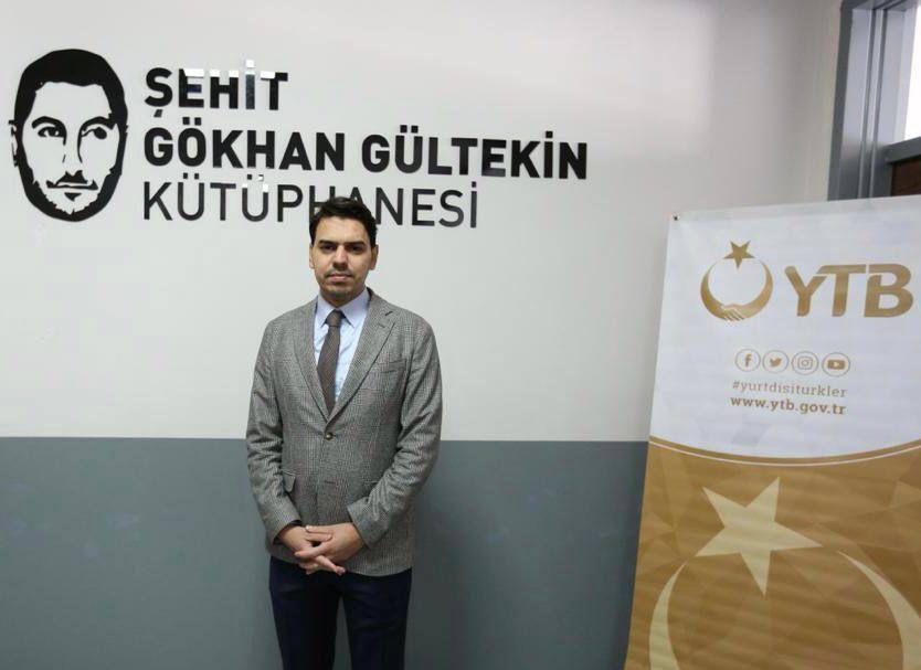 YTB HANAU SALDIRISI KURBANI GÖKHAN GÜLTEKİN İÇİN KÜTÜPHANE AÇTI