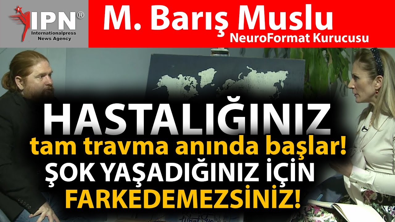 Hastalığınız, tam travma anında başlar