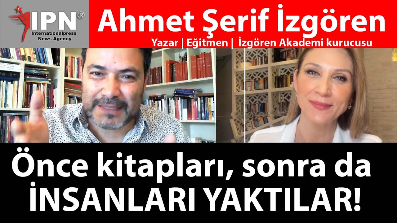 Önce kitapları, sonra da insanları yaktılar