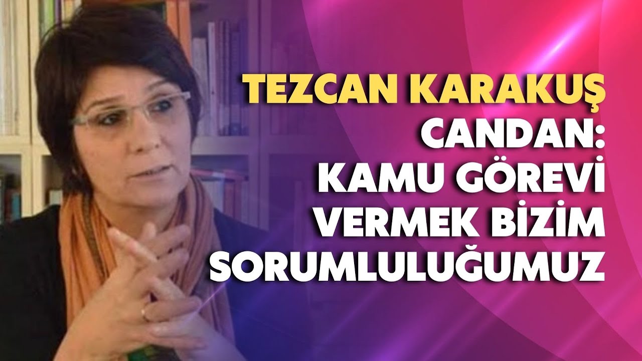 Kamu görevi vermek bizim sorumluluğumuz