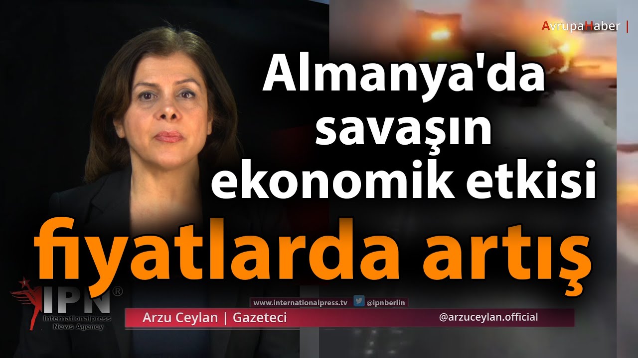 Almanya'da savaşın ekonomik etkisi fiyatlarda artış