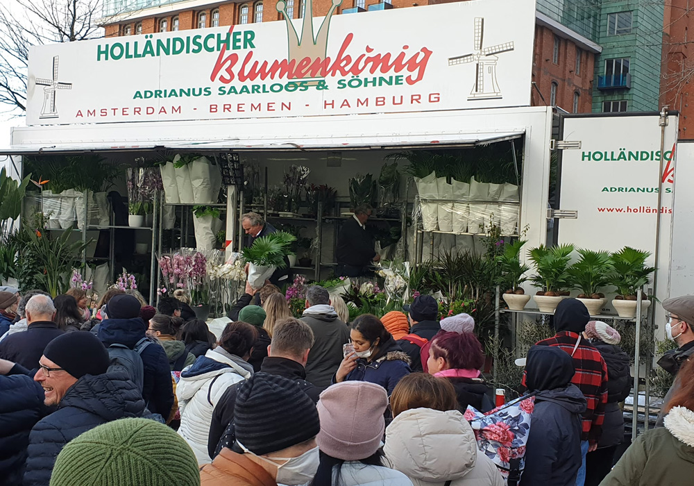 Hamburg Balık Pazarı tekrar açıldı