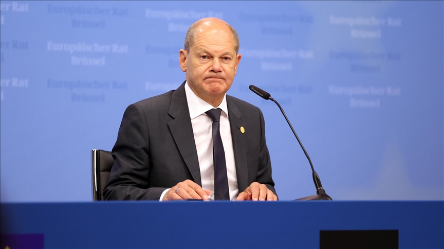 Scholz: İran hükümetinin yaptığı kabul edilemez