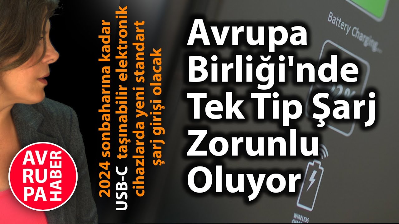 Avrupa Birliği'nde Tek Tip Şarj Zorunlu Oluyor