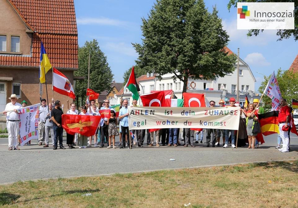 Ahlen kültür festivali farklı renklerle şenlendi