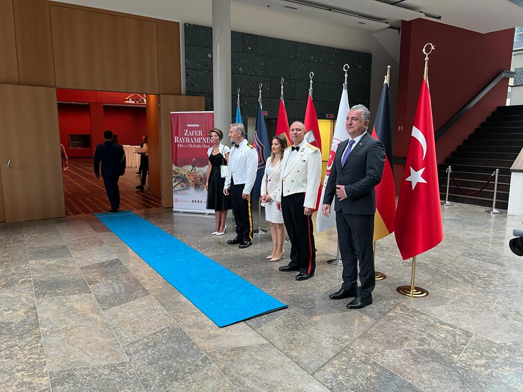 Büyük Zafer'in 100. yıl dönümü Berlin'de kutlandı