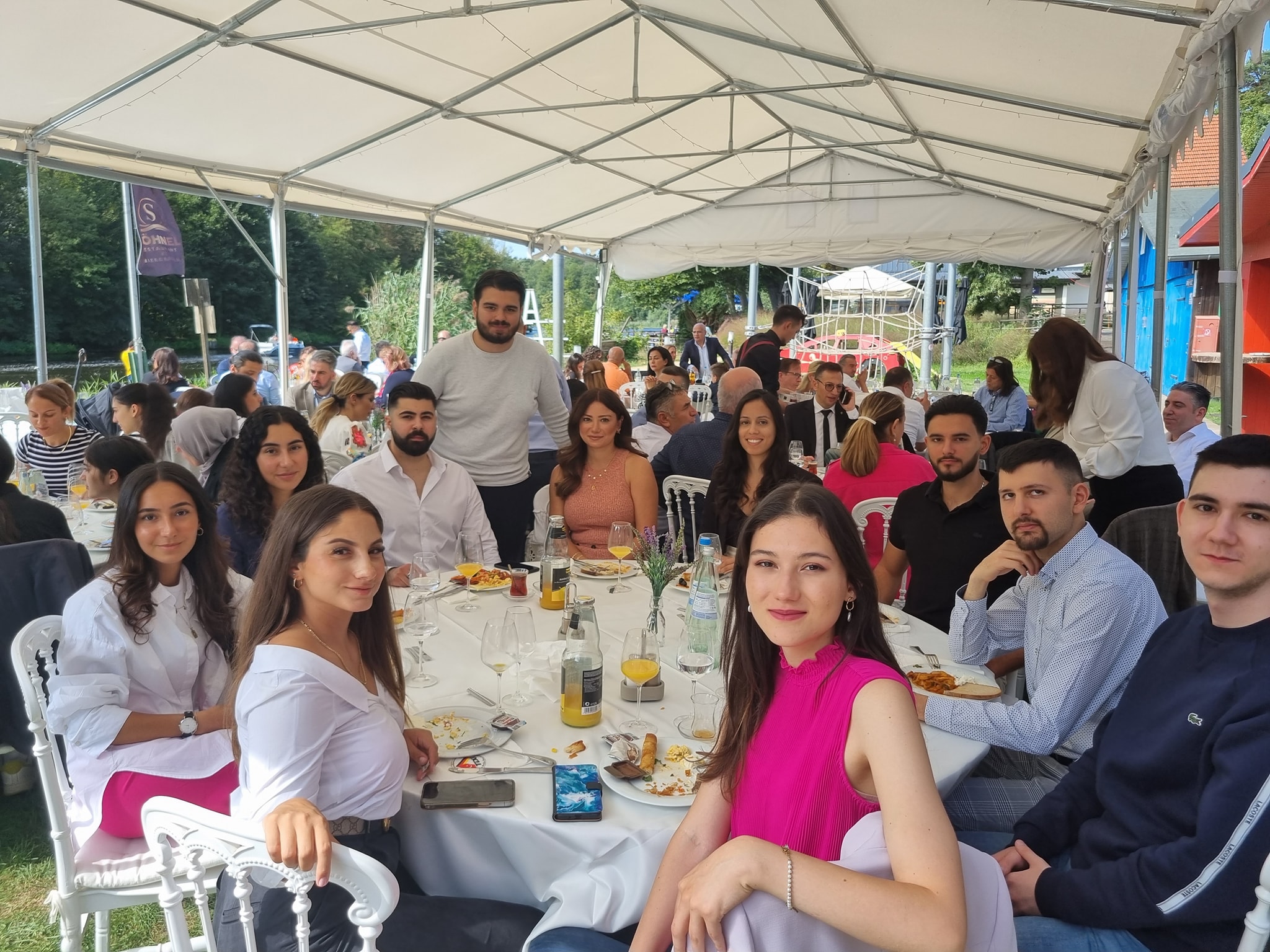 TDU üyeleri kahvaltıda buluştu