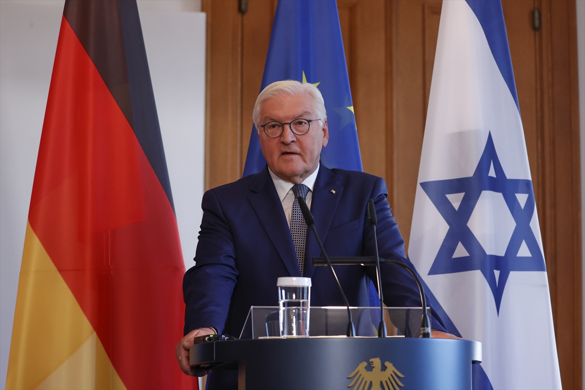 Steinmeier, İsrail Cumhurbaşkanı Herzog ile bir araya geldi