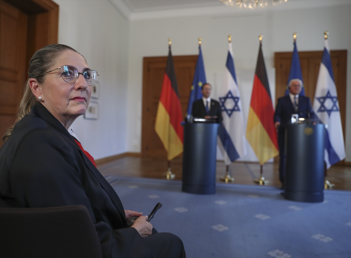 Steinmeier, İsrail Cumhurbaşkanı Herzog ile bir araya geldi