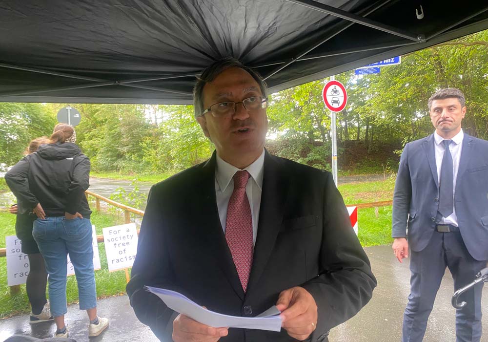 NSU TERÖR KURBANI ENVER ŞİMŞEK ANMA TÖRENİNE ÇOK AZ KATILIM OLDU