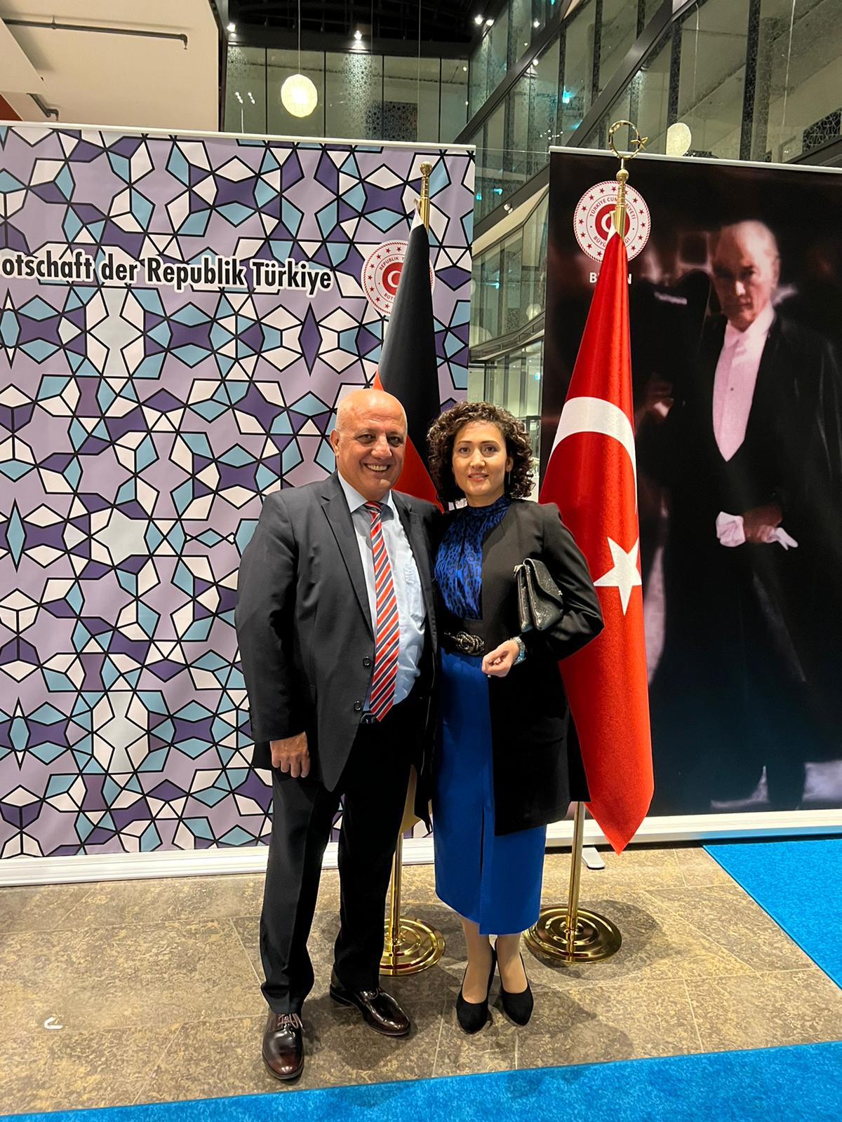 Almanya'da 29 Ekim Cumhuriyet Bayramı resepsiyonu verildi