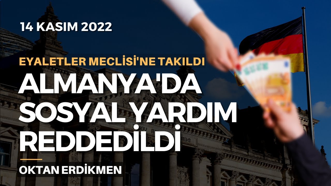 Almanya'da sosyal yardımda şok: Reddedildi