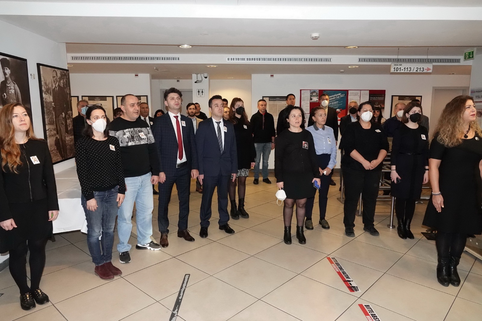 Ulu Önder Atatürk, Berlin`de saygı ve minnet ile anıldı