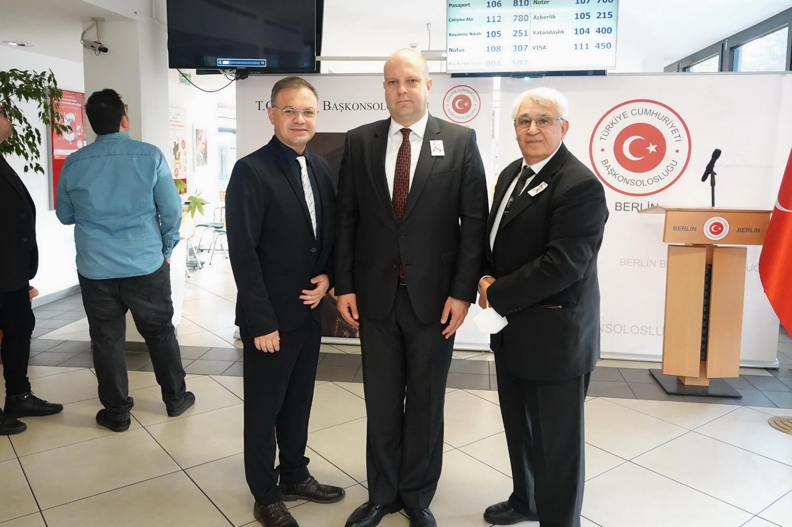 Ulu Önder Atatürk, Berlin`de saygı ve minnet ile anıldı