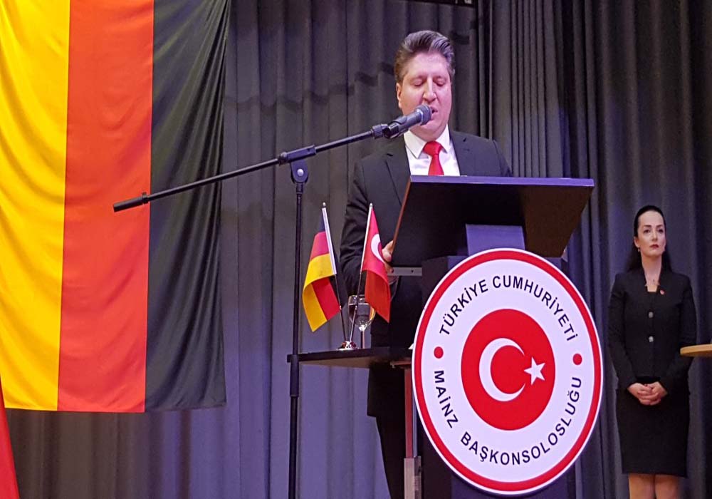Mainz`da Cumhuriyet Bayramı Kutlandı