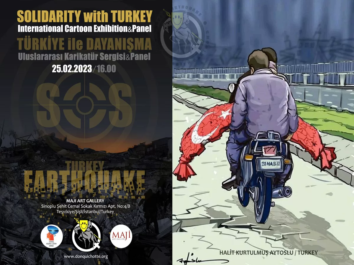 "Türkiye ile Dayanışma" Uluslararası Karikatür Sergisi ve Paneli