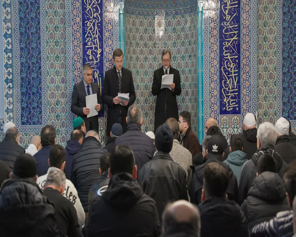 Nürnberg’de depremzedeler için gıyabi cenaze namazı
