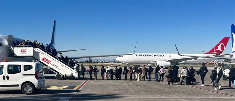 Ücretsiz tahliye uçuşları sona erdi