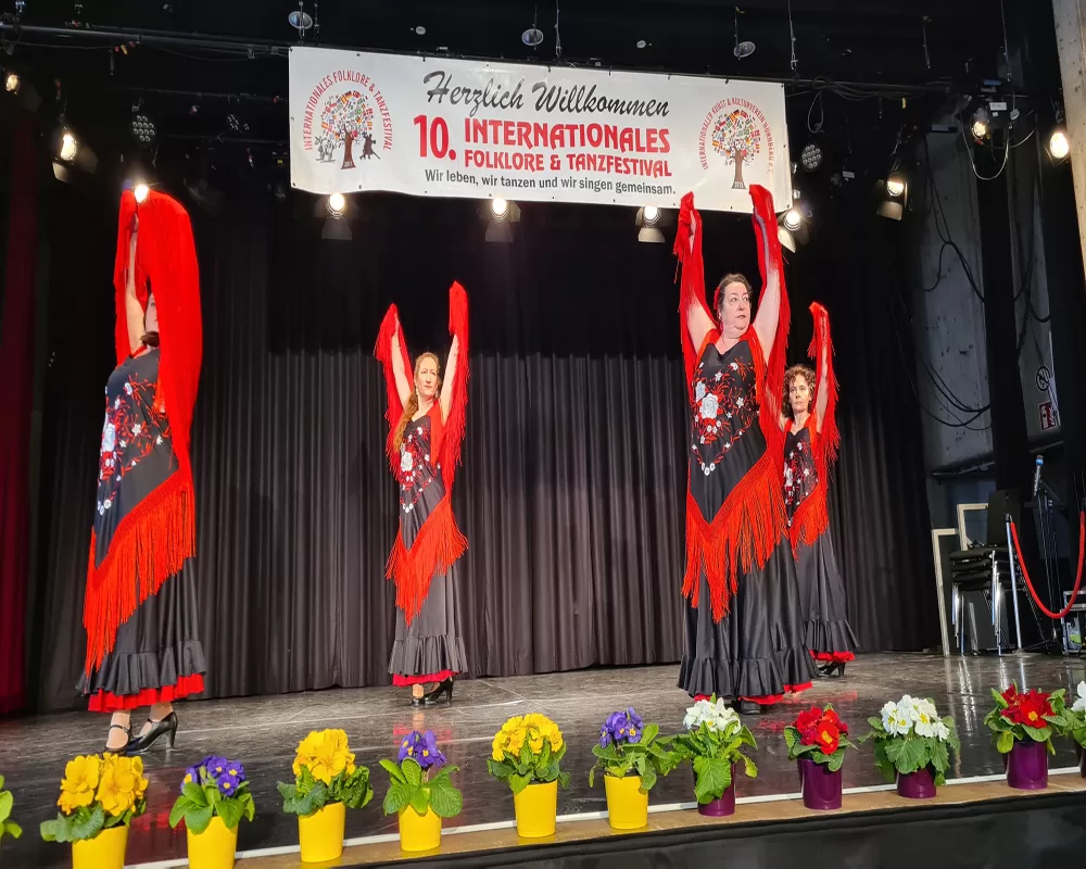 Nürnberg’de 10 ülkenin dansçıları büyüledi