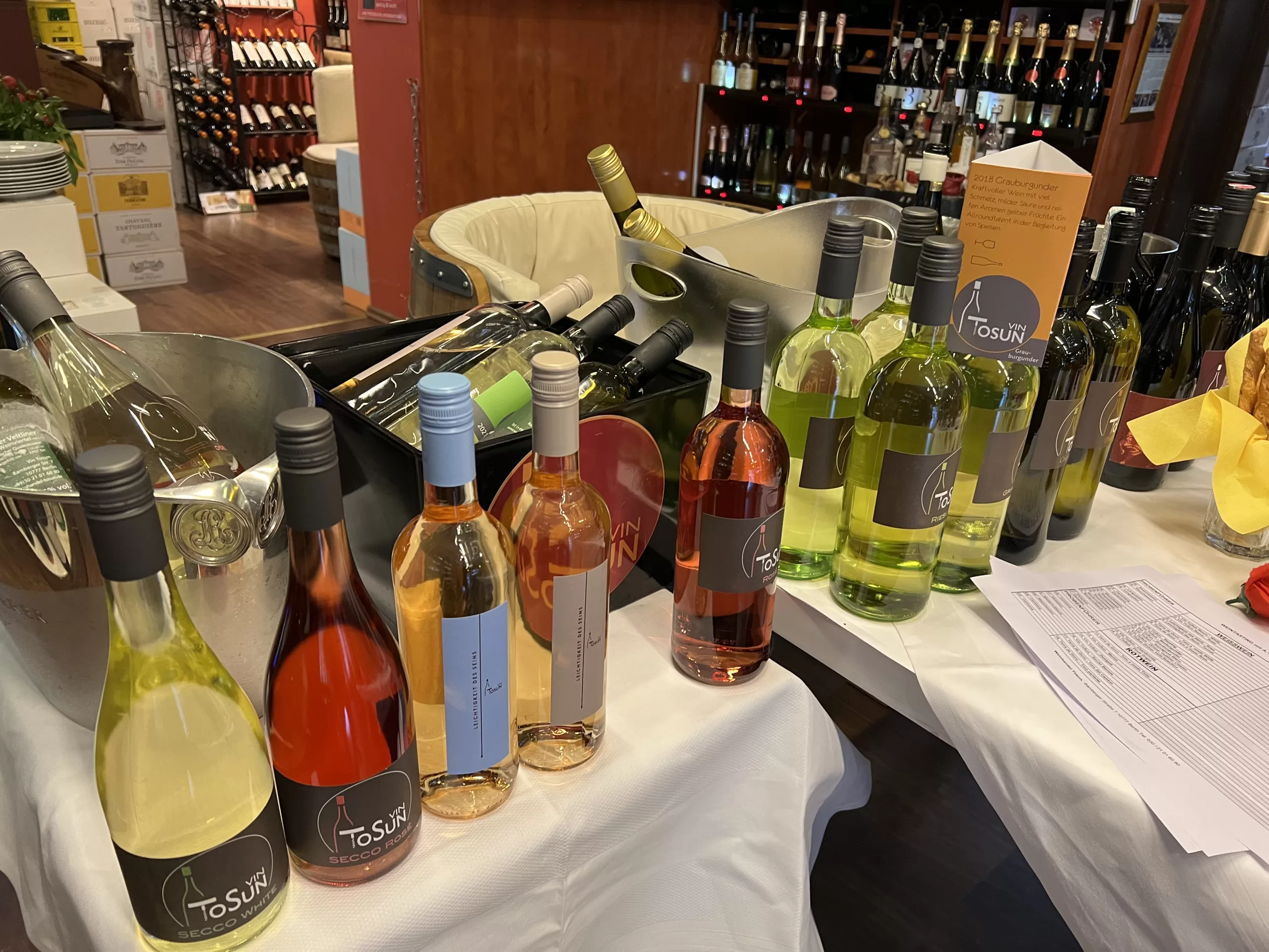Vin ToSun şarapları Berlin`de görücüye çıktı