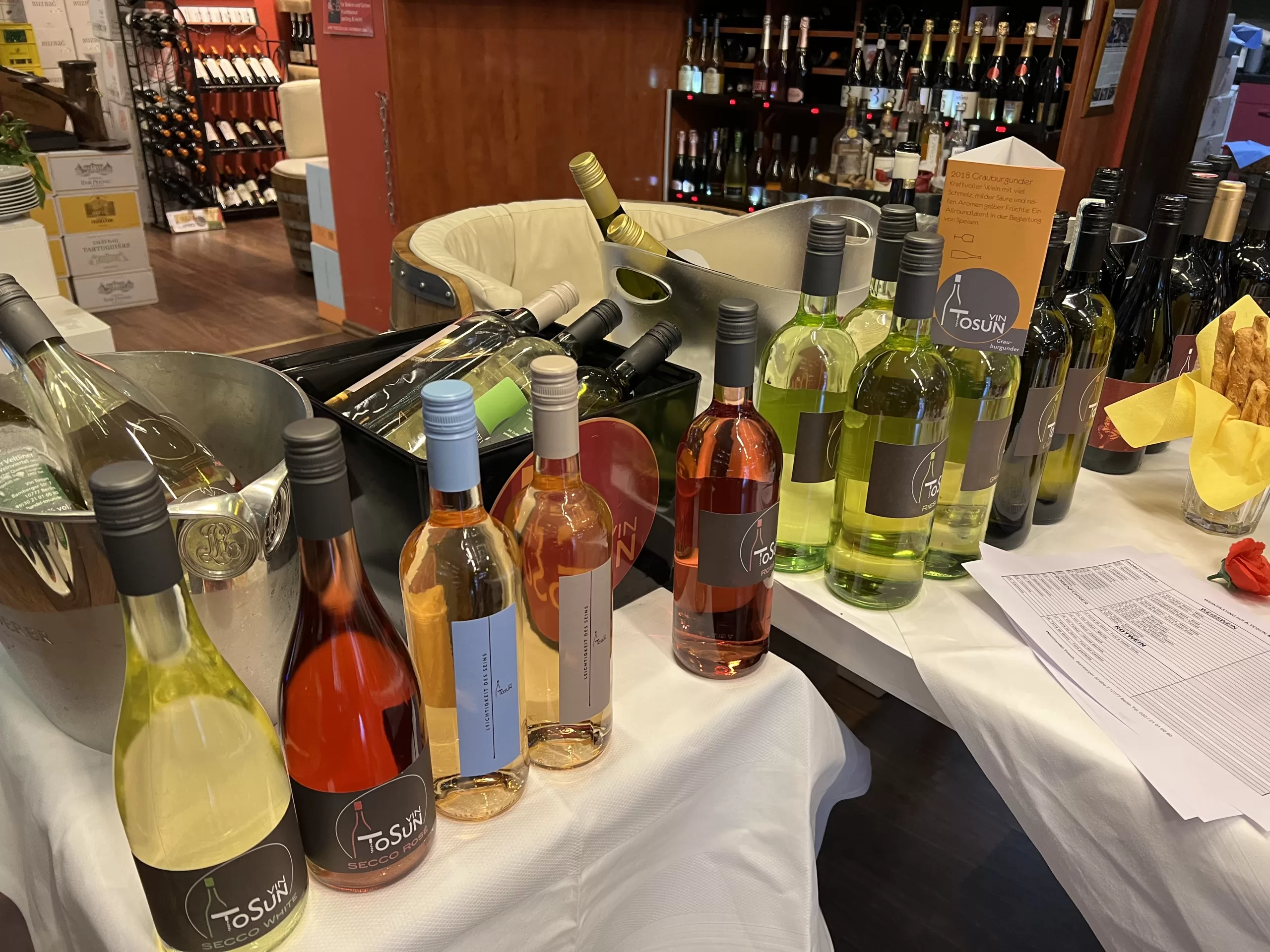 Vin ToSun şarapları Berlin`de görücüye çıktı