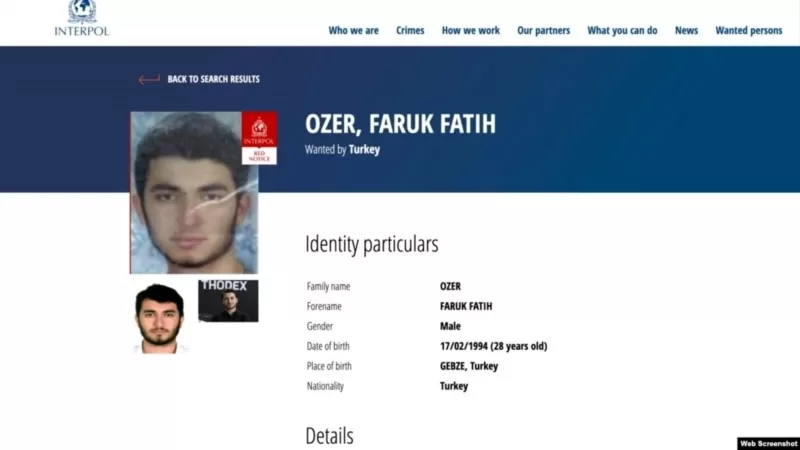 Theodex Kurucusu Özer Türkiye'ye İade Edildi