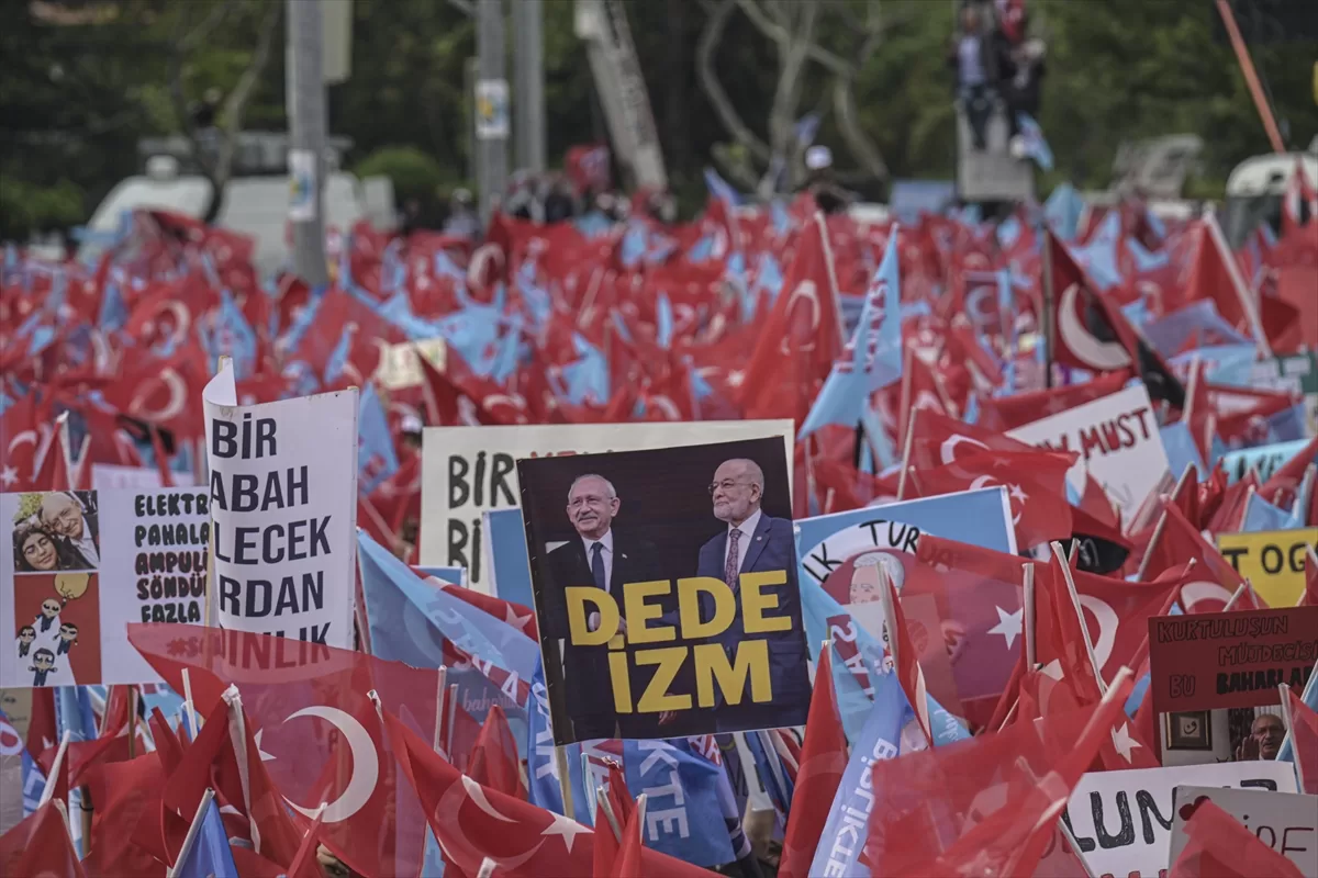 Millet İttifakı'nın Ankara mitingine yoğun ilgi