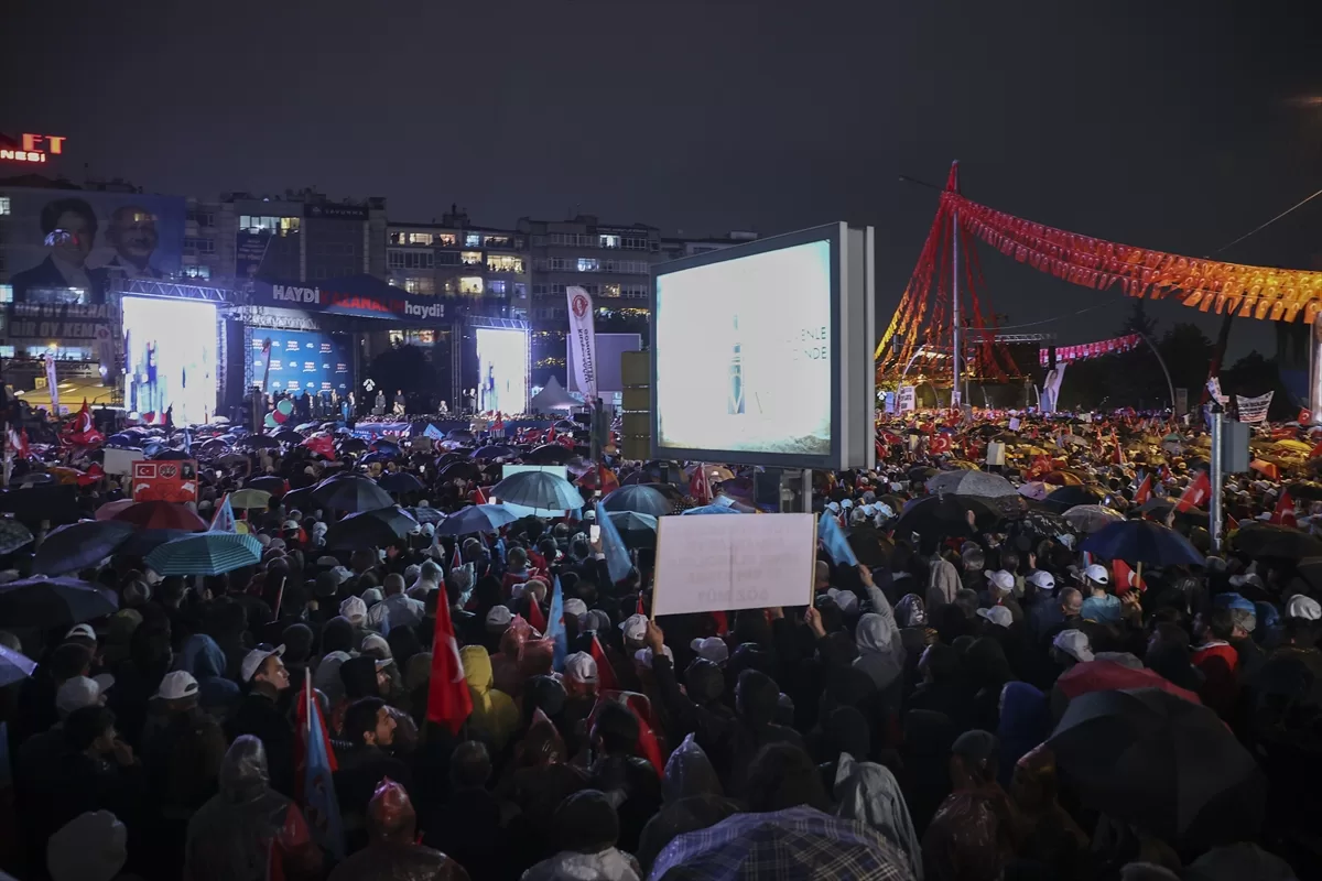 Millet İttifakı'nın Ankara mitingine yoğun ilgi