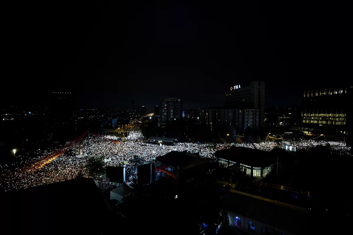 Millet İttifakı'nın Ankara mitingine yoğun ilgi