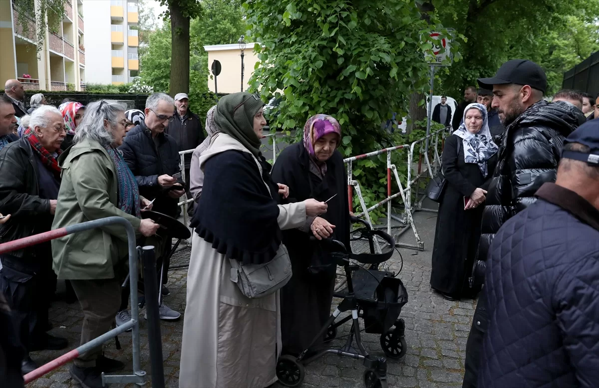 Cumhurbaşkanlığı Seçimi 2. turu için Almanya'da oy verme işlemi başladı