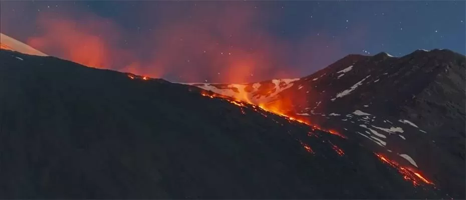 Etna Yanardağı kül bulutlarının Türkiye'yi etkilemesi beklenmiyor