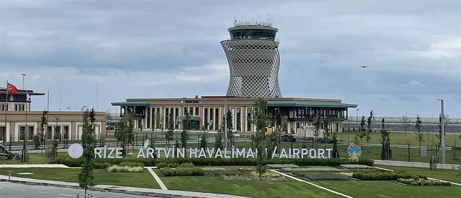 Rize-Artvin Havalimanı 4 ayda 256 bin 371 yolcuyu ağırladı