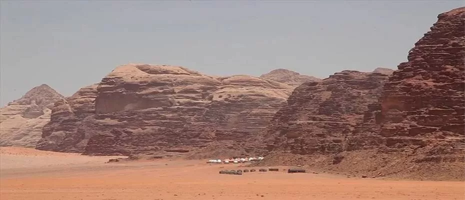 Ürdün'deki Rum Vadisi eşsiz manzarasıyla dünyanın dört bir yanından turisti ağırlıyor